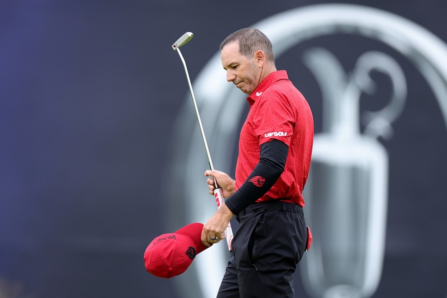 The Open was Sergio Garcia's last audition before the Ryder Cup.