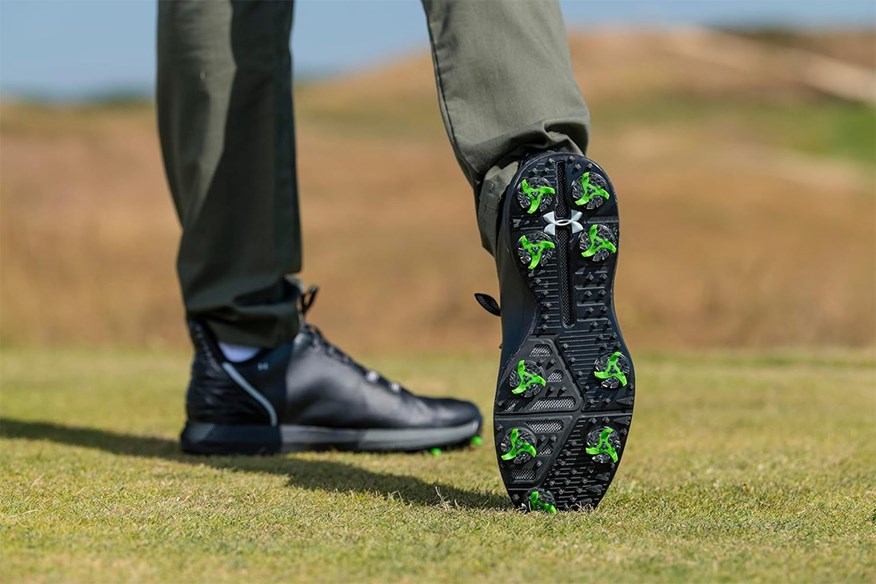 Spiked shoes are trusted by the majority of PGA Tour pros