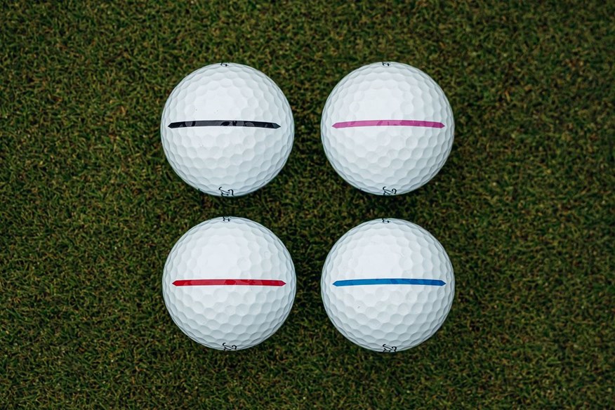 Titleist Pro V1 AIM Performance color options