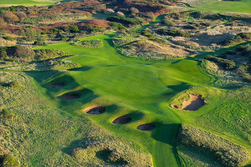 The 11th hole at Royal Porthcawl