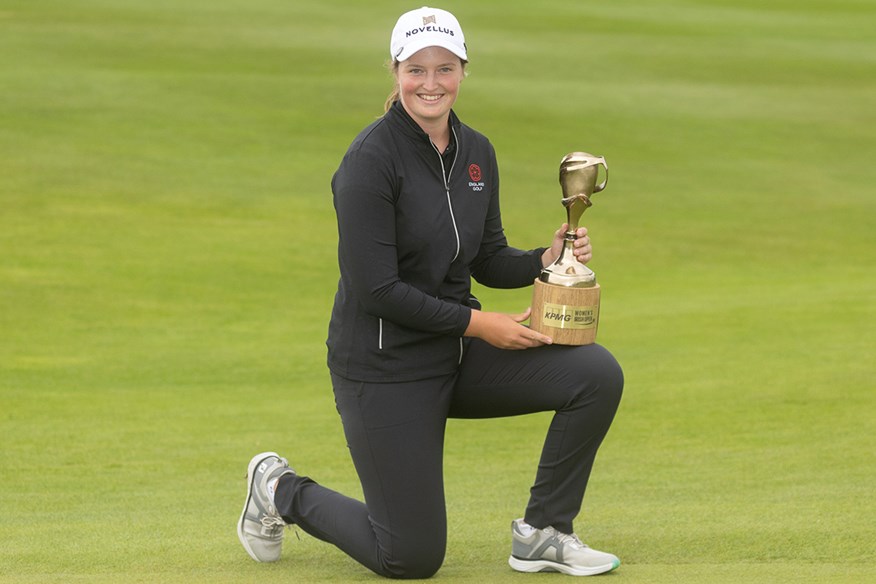 Lottie Woad thrashed the field by six shots at the 2025 Irish Women's Open.