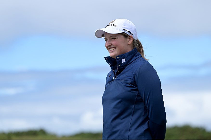 Lottie Woad is one of the pre-tournament favourites to win the Women's Open at Royal Porthcawl.