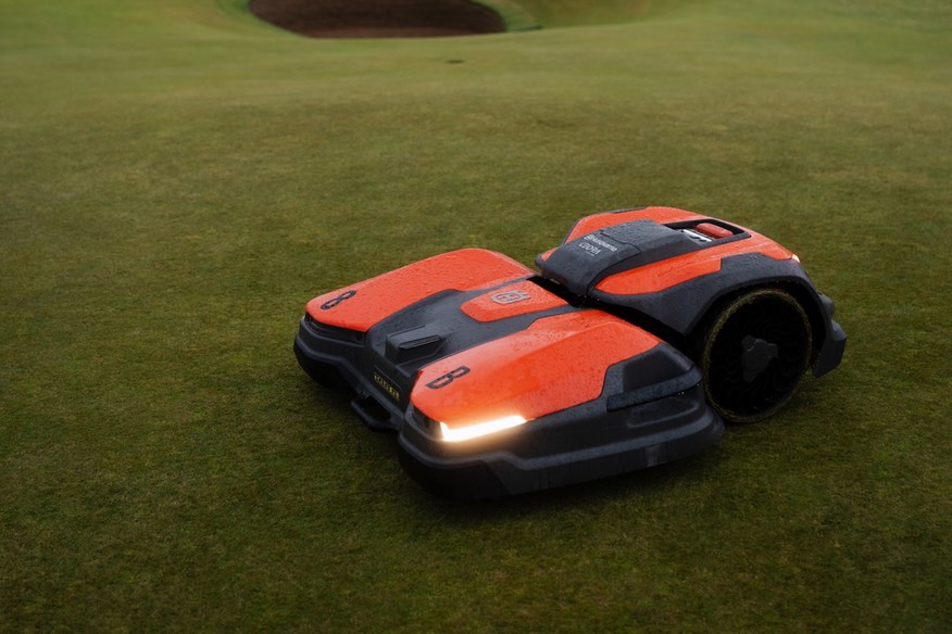 These robots will cruise the fairways at Royal Porthcawl for the AIG Women's Open.