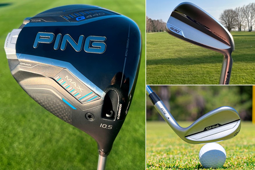 The 2025 golf balls robot test was conducted using a Ping G440 driver, Ping i530 7-iron, and Ping S159 56º wedge.