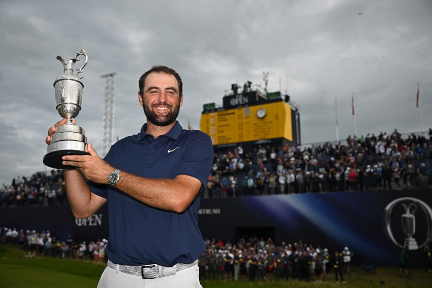 Scottie Scheffler has been enjoying his time with the Claret Jug since winning The Open.
