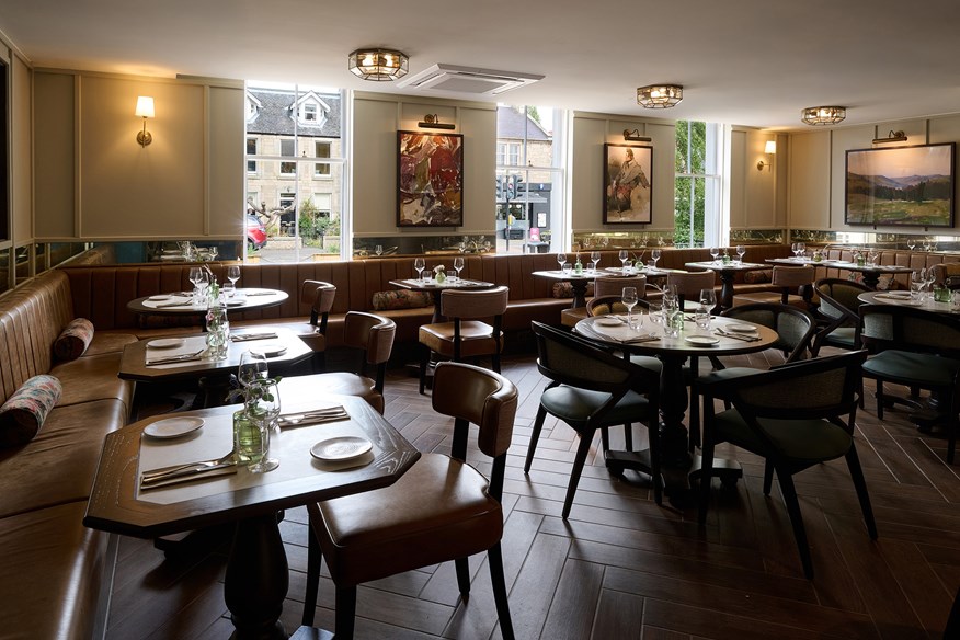 The restaurant at The Leddie