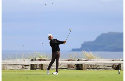 Tommy Fleetwood has set himself a challenge to break 100 playing left-handed.