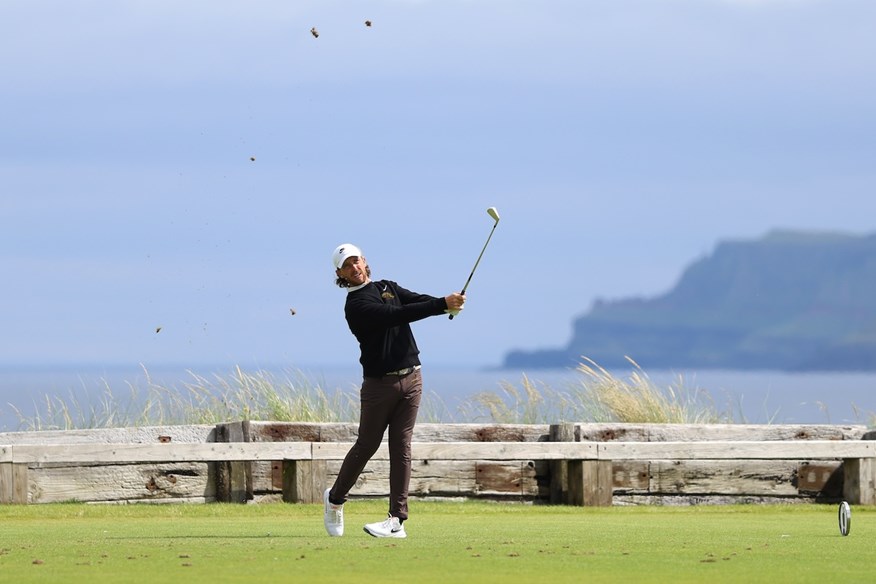 Tommy Fleetwood has set himself a challenge to break 100 playing left-handed.