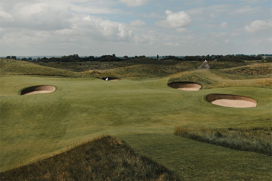 The Hagen 54 is played across Royal Cinque Ports, Royal St George's, and Princes.