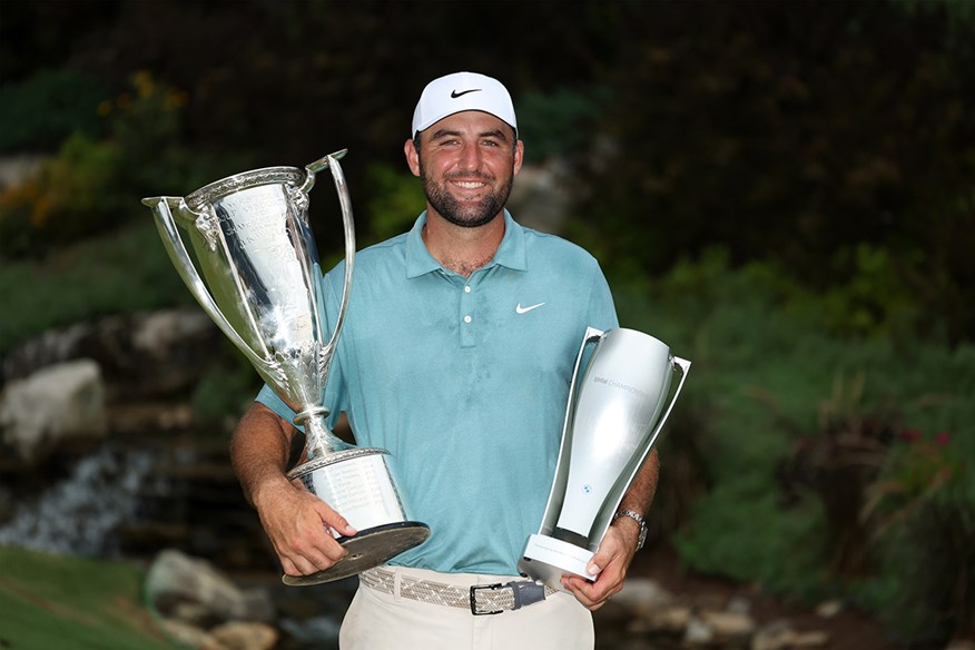 Scottie Scheffler won the lion's share of the BMW Championship prize money.