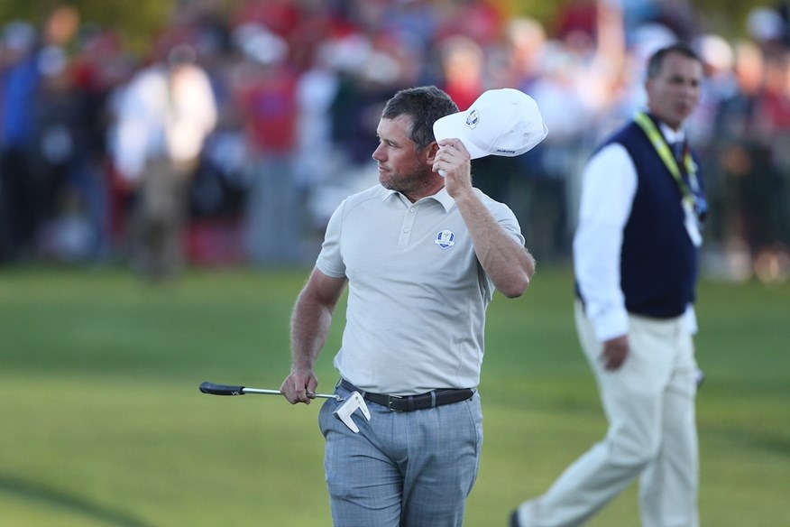 Lee Westwood finished with an 0-3-0 record at the 2016 Ryder Cup.