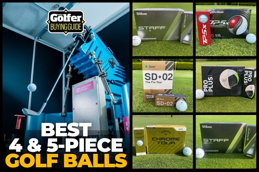 Best 4-piece and 5-piece golf balls 2025