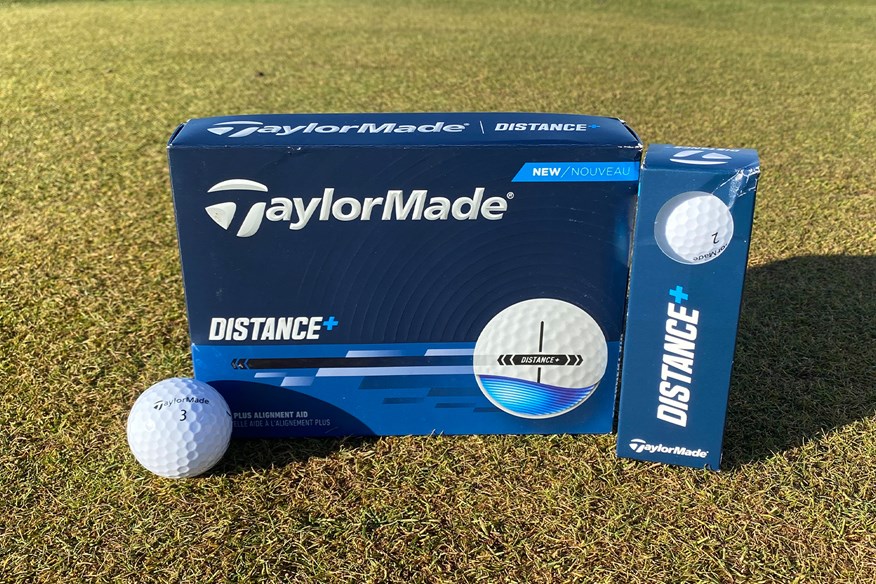 TaylorMade Distance+ golf balls