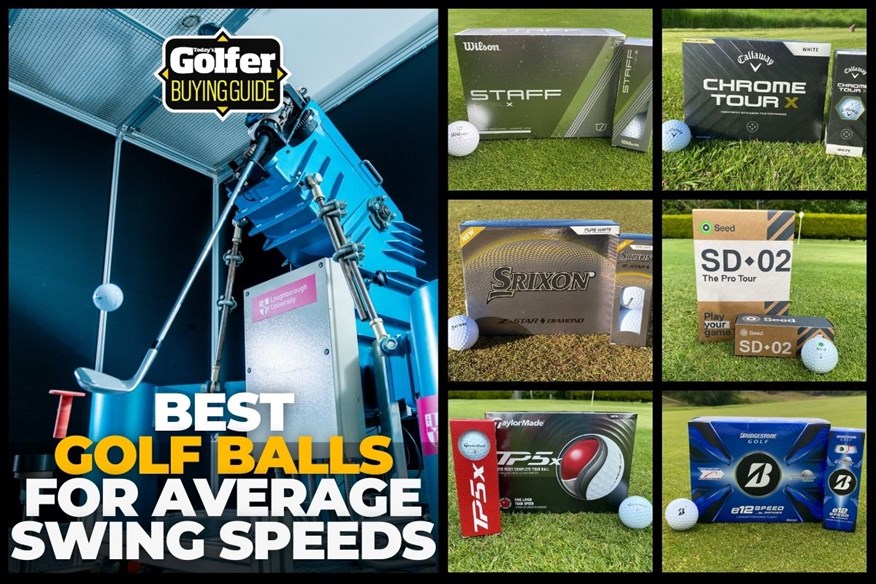 Best golf balls for average swing speeds 2025