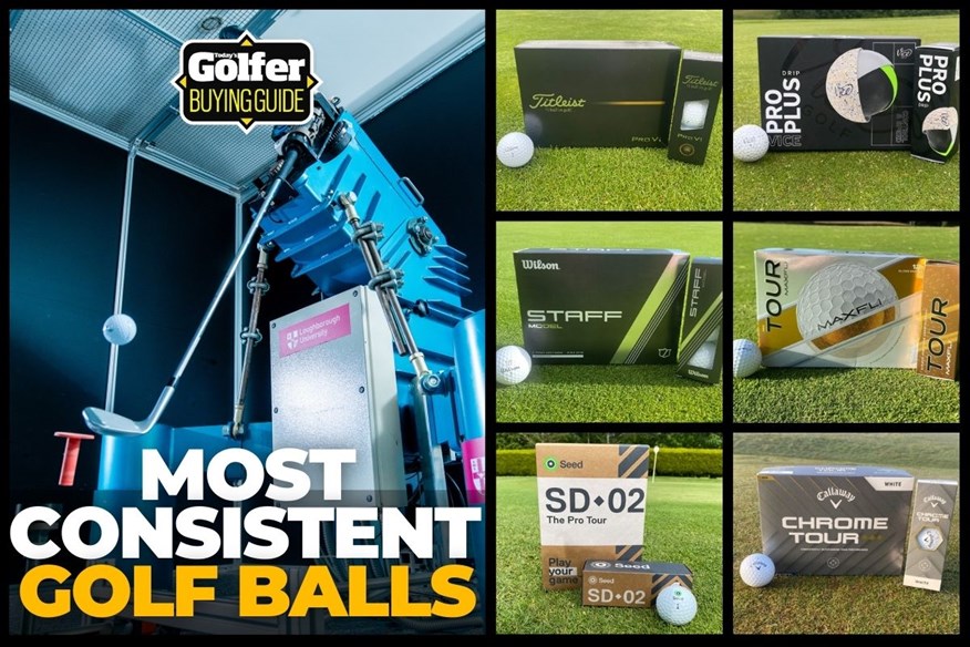 Most consistent golf balls of 2025