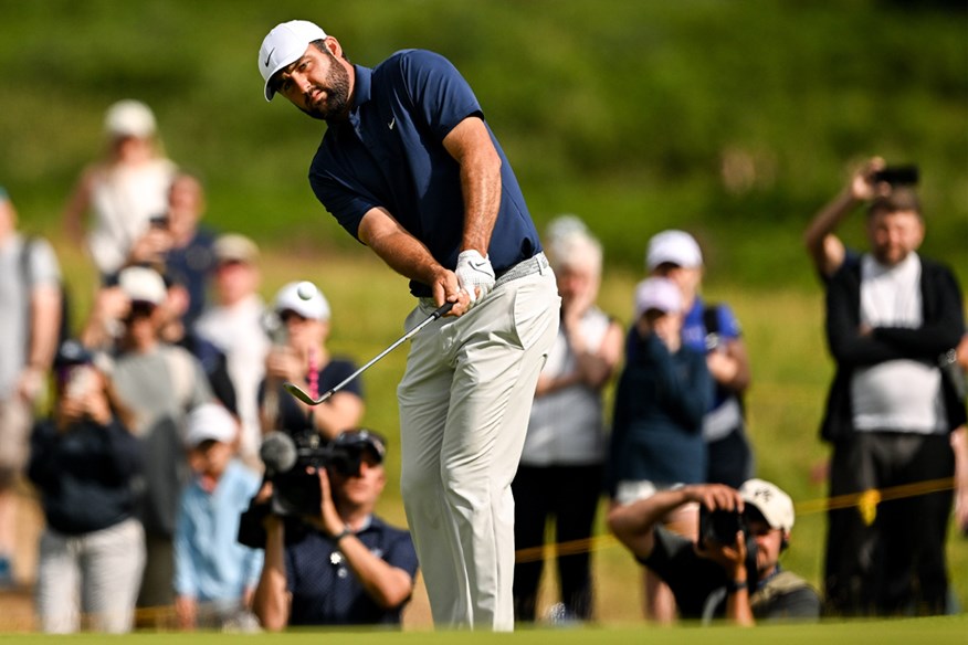 Scottie Scheffler had the best scrambling percentage on the PGA Tour in 2025.