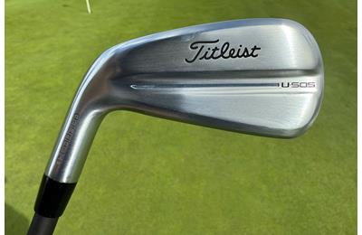 The Titleist U505 bridges iron head design with hybrid performance