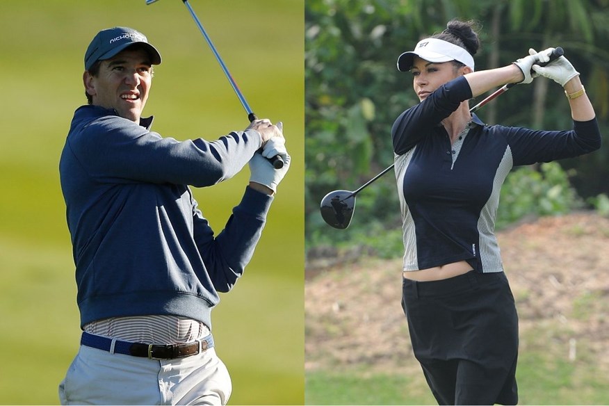 Eli Manning and Catherine Zeta-Jones will take part in the Ryder Cup All-Star Match.