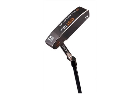Vintage Dave Hicks DH1 Ultimate Putter 33 tête laiton avec tige acier