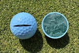 Vice Drive golf ball cut through