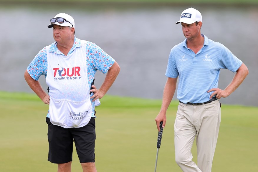Harris English's caddie, Eric Larson, was banned from entering the UK for The Open due to a past criminal conviction.