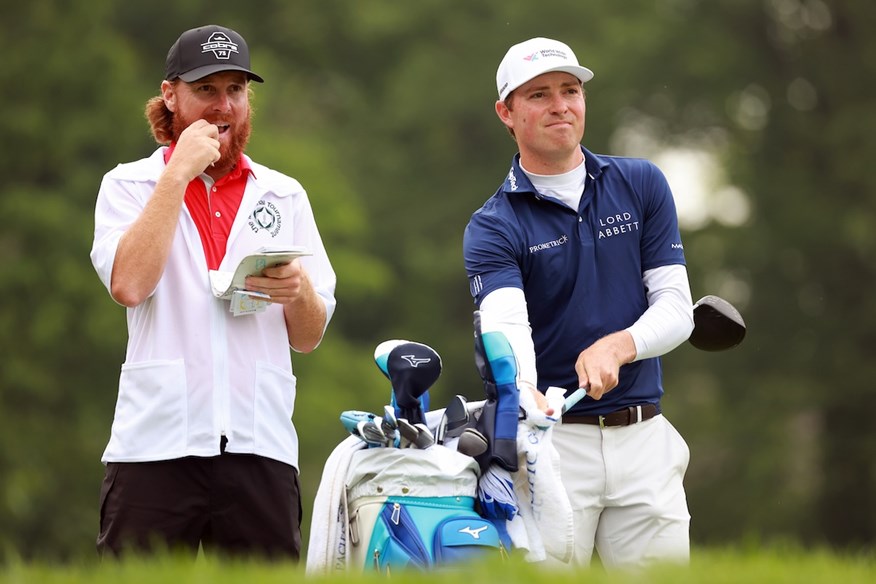 Alex Ritthamel is Ben Griffin's caddie.