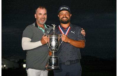 Mark Carens is JJ Spaun's caddie.