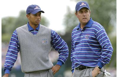 Tiger Woods and Phil Mickelson didn't work as a Ryder Cup pairing.
