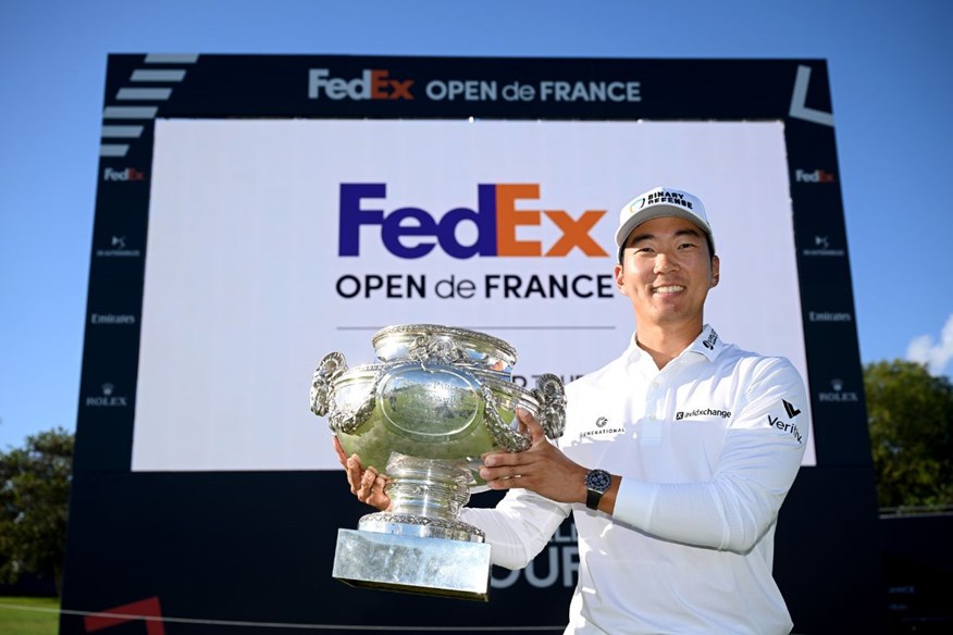 Michael Kim won his maiden DP World Tour title at the 2025 FedEx Open de France
