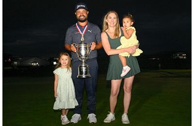 He enjoyed a breakthrough season in 2025 – but who is JJ Spaun's wife? Meet Melody Means, the woman who helps JJ keep it all in balance.