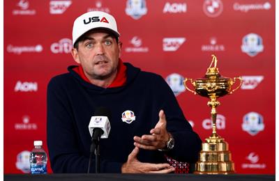 Keegan Bradley addressed the Ryder Cup pay situation at Bethpage.