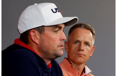 Luke Donald and Keegan Bradley were captains at the 2025 Ryder Cup.