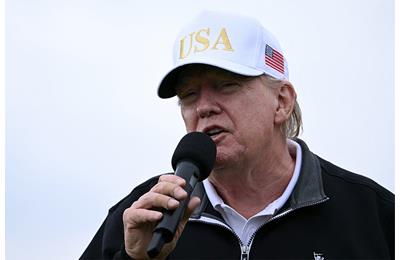 Donald Trump will attend the Ryder Cup at Bethpage Black on Friday.