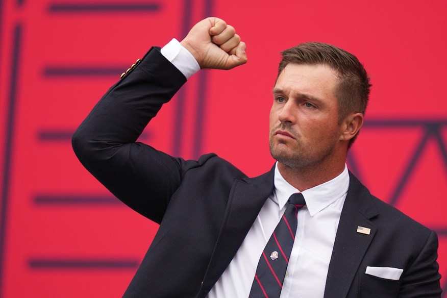 Bryson DeChambeau promised to bring a 'tsunami' to the Ryder Cup.