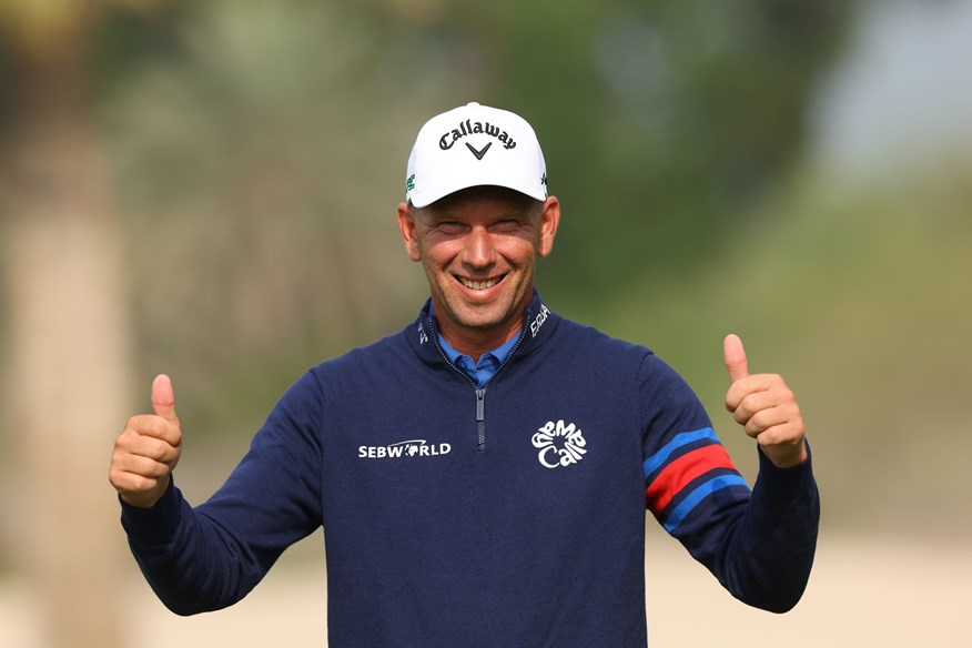 Marcel Siem is an ambassador for Callaway Apparel.