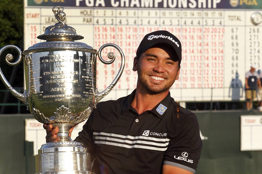 Jason Day won the PGA Championship at Whistling Straits in 2015.