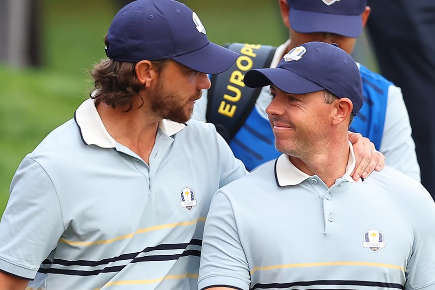 The stats suggest Team Europe have one hand on the Ryder Cup trophy already.