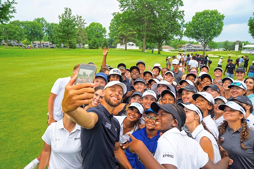 Steph Curry is genuinely helping to grow the game. Take note, LIV golfers.