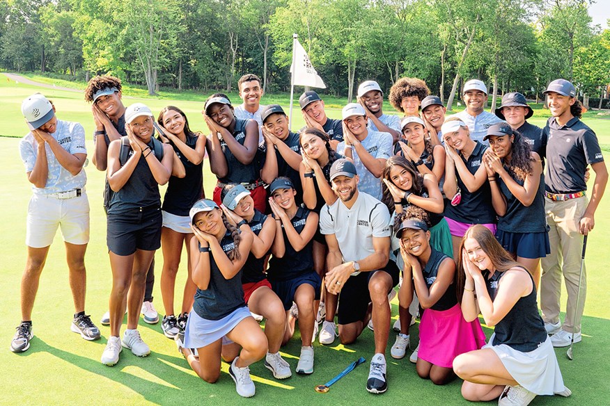 Sharing the stage with every member of the Underrated Golf Tour.