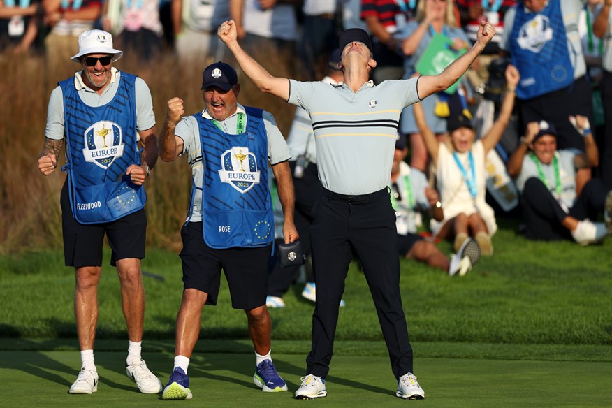 It only took a day and a half for Europe to make Ryder Cup history at Bethpage Black.