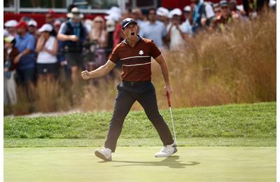 Viktor Hovland was forced to pull out of Saturday's fourball matches with injury at the Ryder Cup.