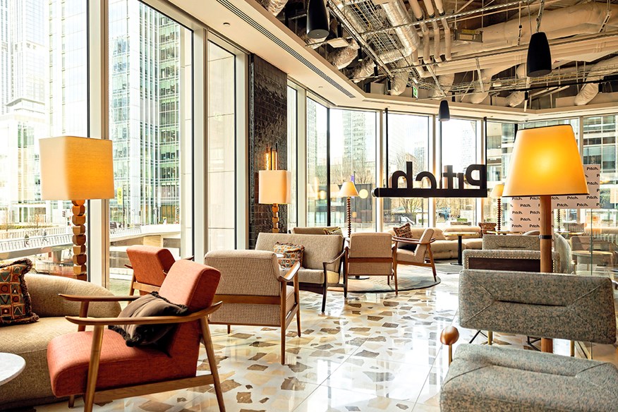 Just five minutes from Canary Wharf tube station, Pitch Wharf is the perfect place to socialise before, during or after work.