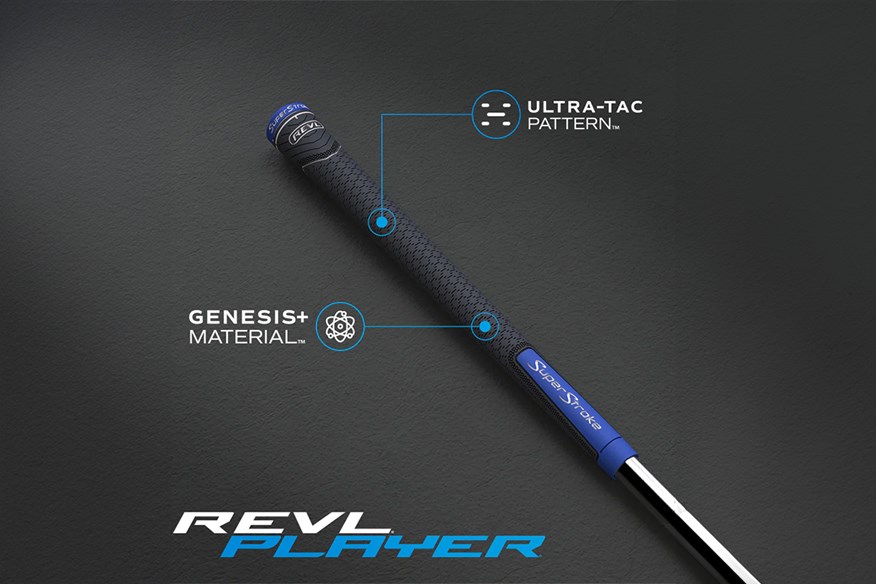 The Superstroke REVL player grip is made for long-lasting traction
