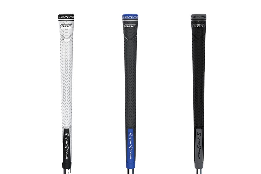 The color options for the Superstroke REVL Player grip