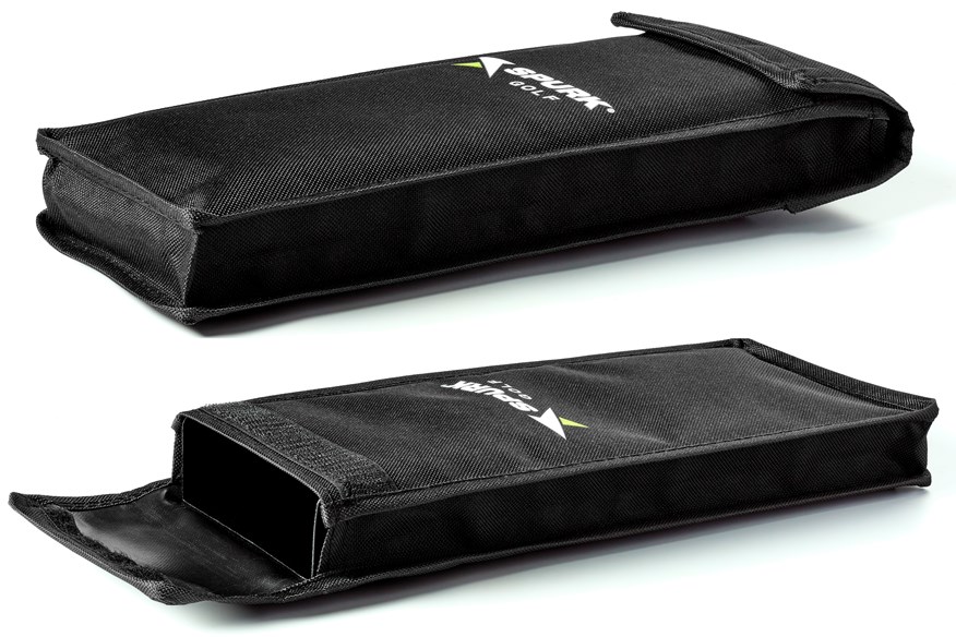 Spurk Golf have created a carry bag to protect your mat and your golf bag.