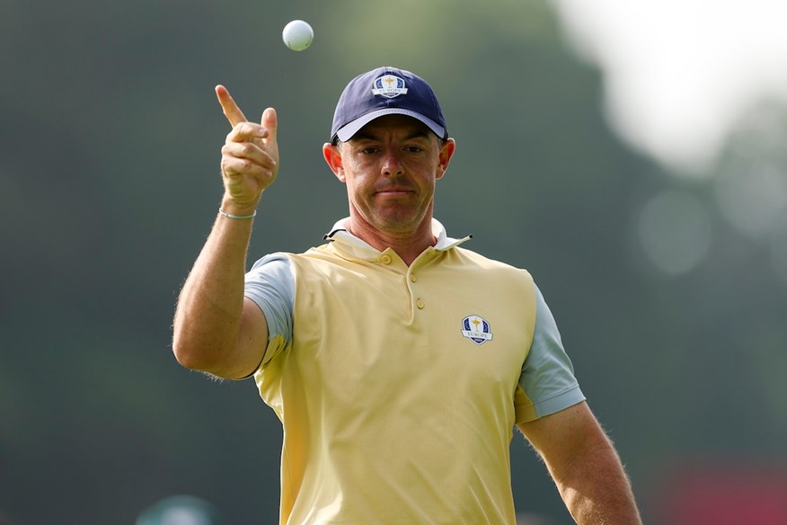 Rory McIlroy changed his TaylorMade golf ball at the start of 2025.