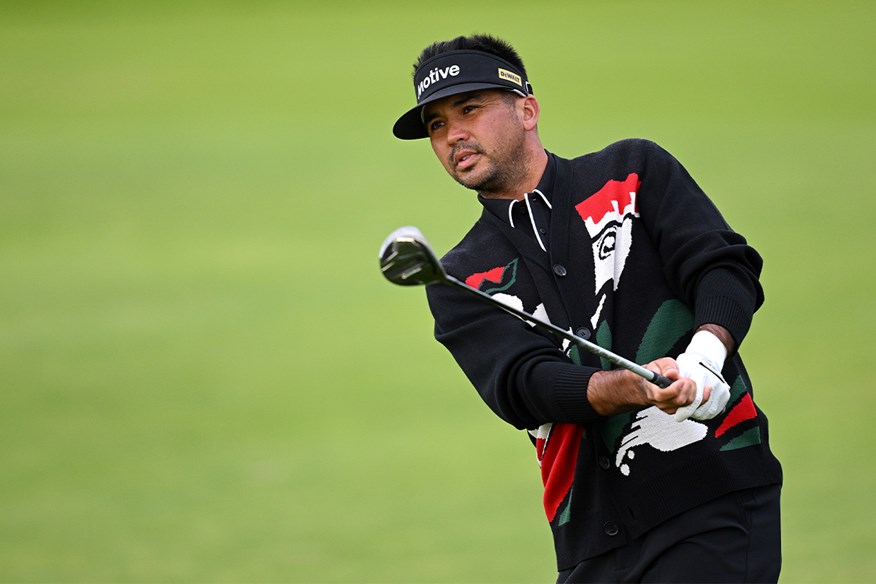 Jason Day uses a TaylorMade Qi35 Fairway Wood