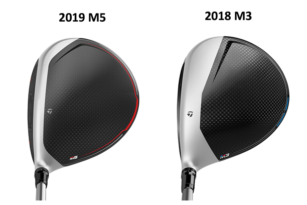 TaylorMade M3 and M5 drivers