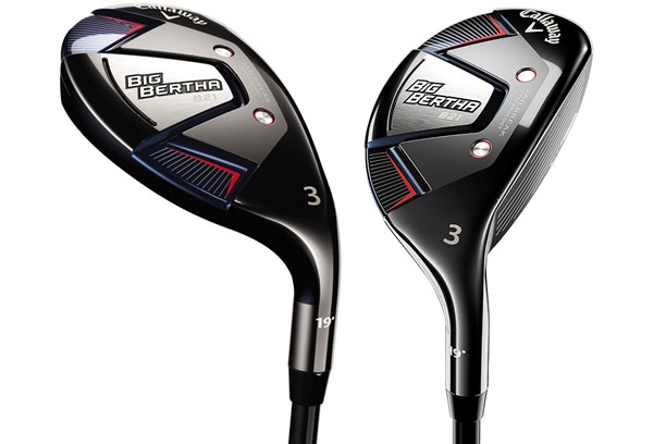 The Callaway Big Bertha B21 hybrid's offset inspires confidence.