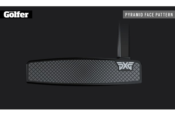 PXG Blackjack Putter Pyramid Face Pattern.